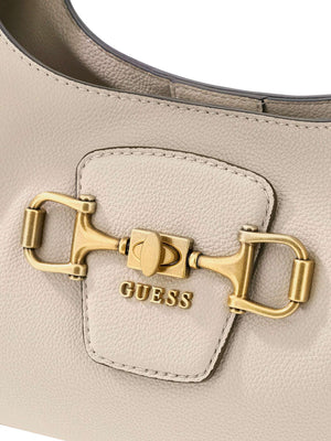GUESS 2 USCITA Borsa Guess Sunset Small Hobo - Bianco/Rosa