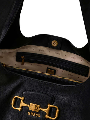 GUESS 2 USCITA Borsa A Mano Guess Sunset Hobo - Nero