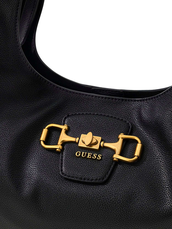 GUESS 2 USCITA Borsa A Mano Guess Sunset Hobo - Nero