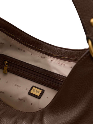 GUESS 2 USCITA Borsa A Tracolla Guess Camden Large - Marrone