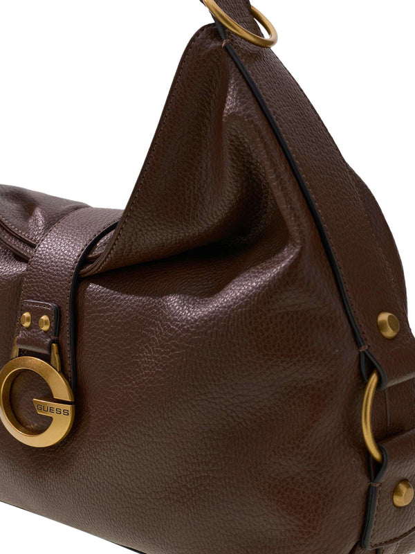 GUESS 2 USCITA Borsa A Tracolla Guess Camden Large - Marrone