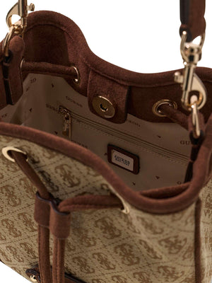 GUESS 2 USCITA Borsa A Mano Samantha Mini Drwstrn Bucket Guess - Muti