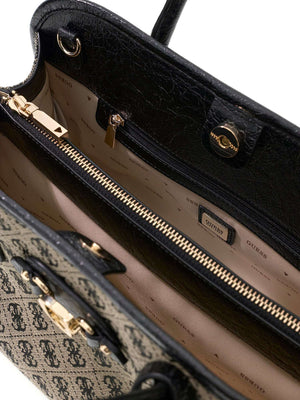 GUESS 2 USCITA Borsa A Mano Guess Samantha Girlfriend - Nero