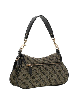GUESS 2 USCITA Borsa A Tracolla Guess Samantha Flap - Nero