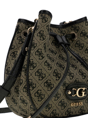 GUESS 2 USCITA Borsa a Mano Guess Samantha Mini - Nero