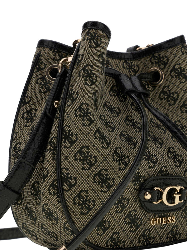 GUESS 2 USCITA Borsa a Mano Guess Samantha Mini - Nero