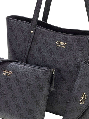 GUESS 2 USCITA Borsa a Mano Guess Brenton - Nero