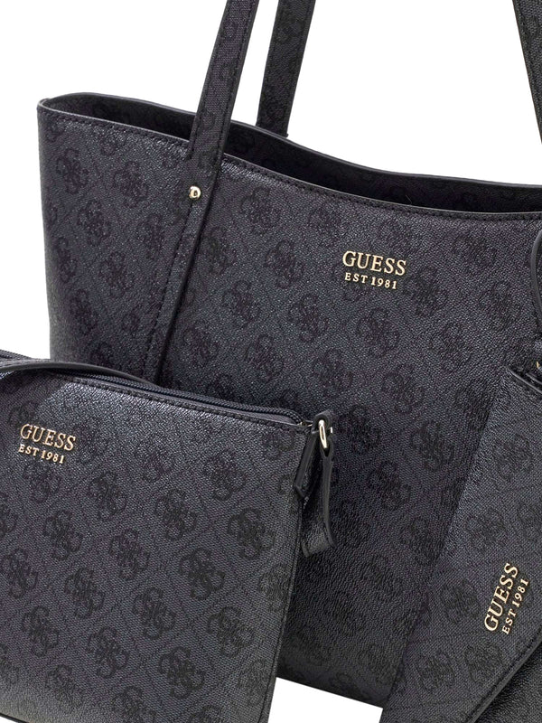 GUESS 2 USCITA Borsa a Mano Guess Brenton - Nero