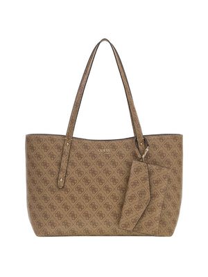 GUESS 2 USCITA Borsa a Mano Guess Brenton - Beige