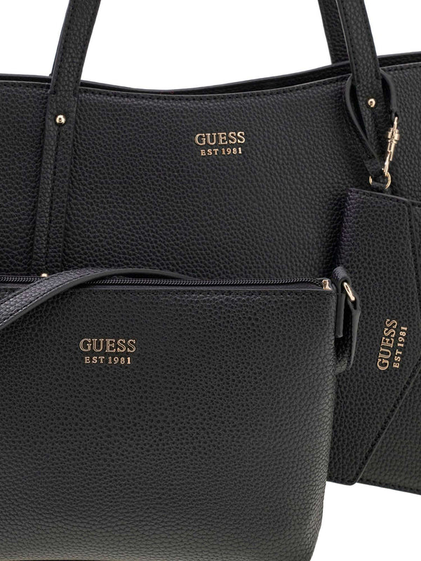 GUESS 2 USCITA Borsa a Mano Guess Brenton - Nero