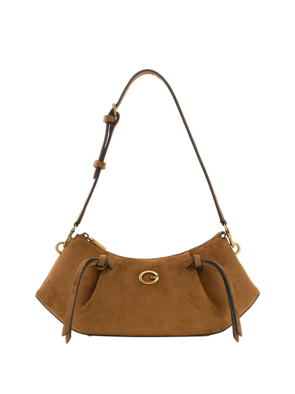 GUESS 2 USCITA Borsa A Tracolla Guess Allegra - Cognac