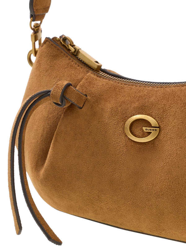 GUESS 2 USCITA Borsa A Tracolla Guess Allegra - Cognac