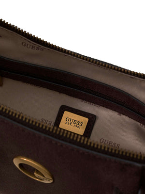 GUESS 2 USCITA Borsa A Tracolla Guess Allegra - Espresso