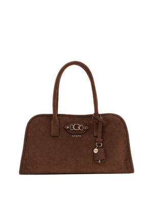GUESS 2 USCITA Borsa a Mano Samantha Guess - Marrone