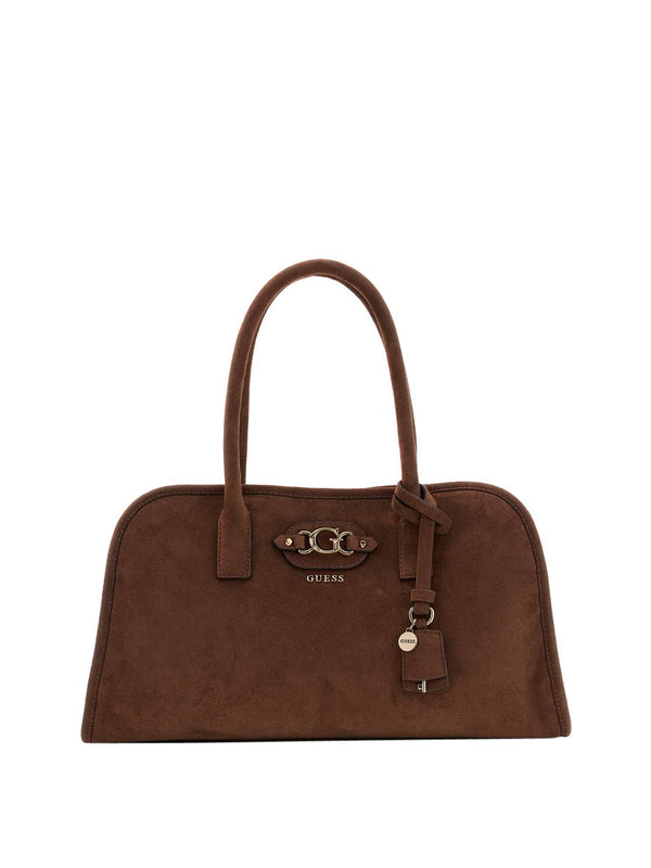 GUESS 2 USCITA Borsa a Mano Samantha Guess - Marrone