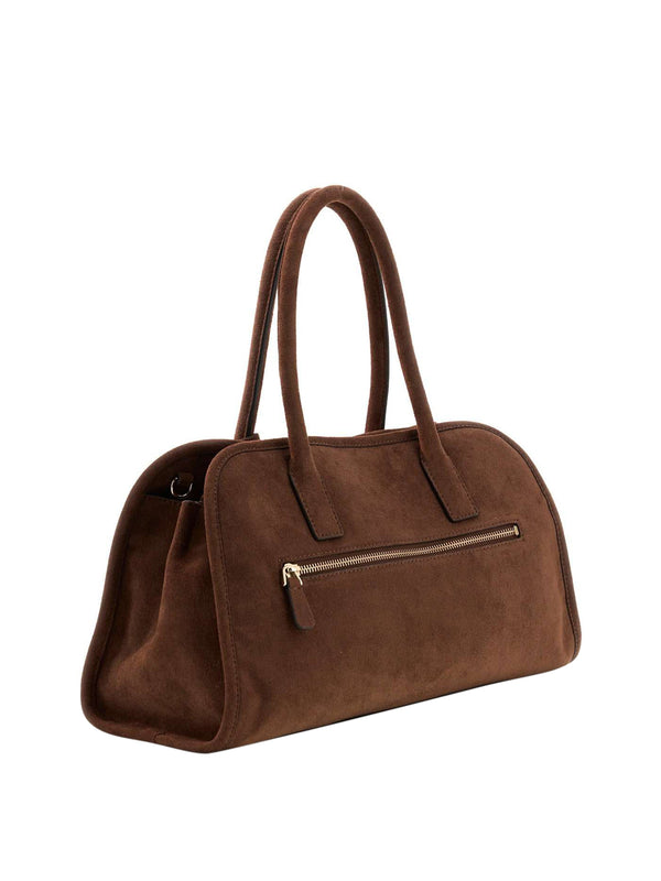 GUESS 2 USCITA Borsa a Mano Samantha Guess - Marrone