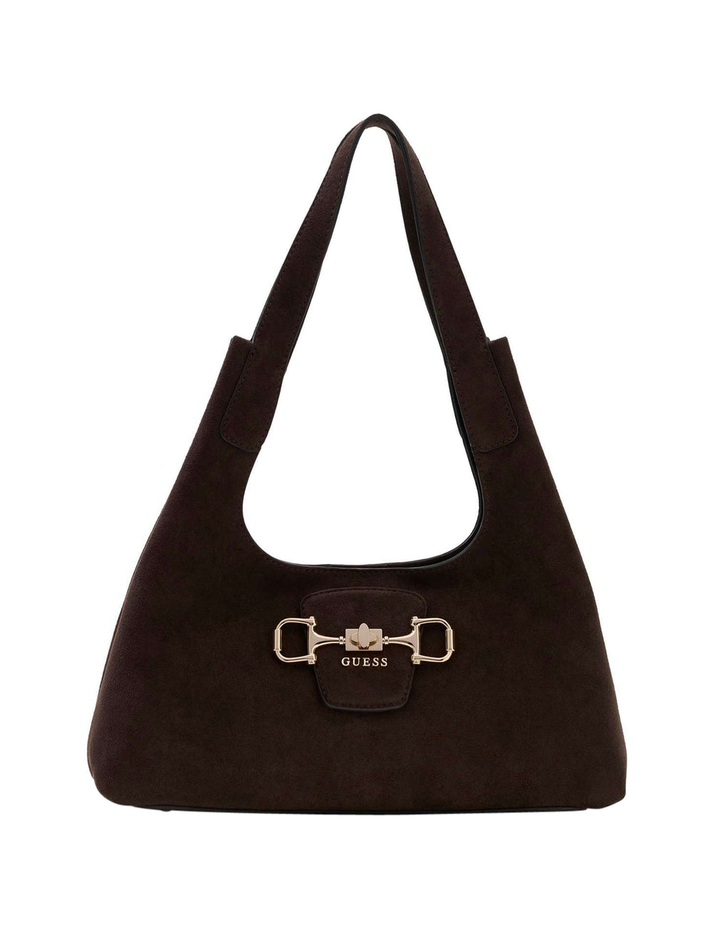 GUESS 2 USCITA Borsa a Mano Sunset Small Hobo Guess - Marrone