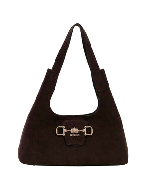 GUESS 2 USCITA Borsa a Mano Sunset Small Hobo Guess - Marrone
