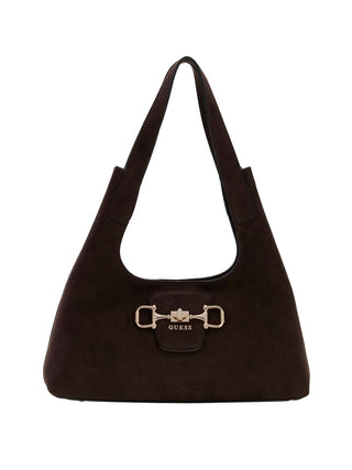 GUESS 2 USCITA Borsa a Mano Sunset Small Hobo Guess - Marrone