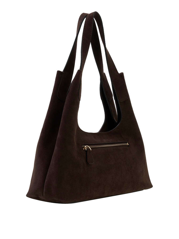 GUESS 2 USCITA Borsa a Mano Sunset Small Hobo Guess - Marrone