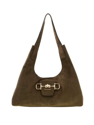 GUESS 2 USCITA Borsa a Mano Sunset Small Hobo Guess - Oliva