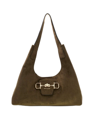 GUESS 2 USCITA Borsa a Mano Sunset Small Hobo Guess - Oliva