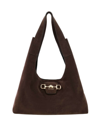 GUESS 2 USCITA Borsa a Mano Guess Maxi Sunset Hobo - Marrone