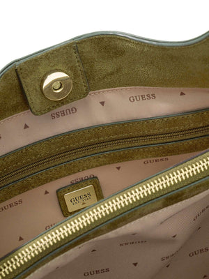 GUESS 2 USCITA Borsa a Mano Guess Maxi Sunset Hobo - Oliva