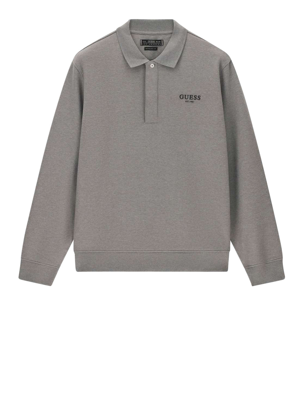 GUESS 2 USCITA Polo Guess Ls Polo Sweatshirt - Grigio