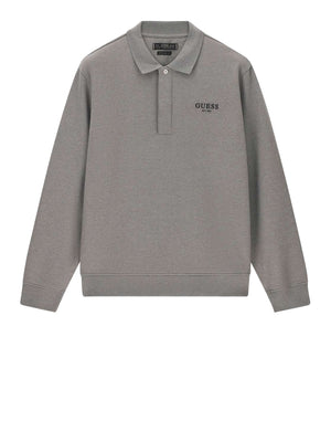 GUESS 2 USCITA Polo Guess Ls Polo Sweatshirt - Grigio