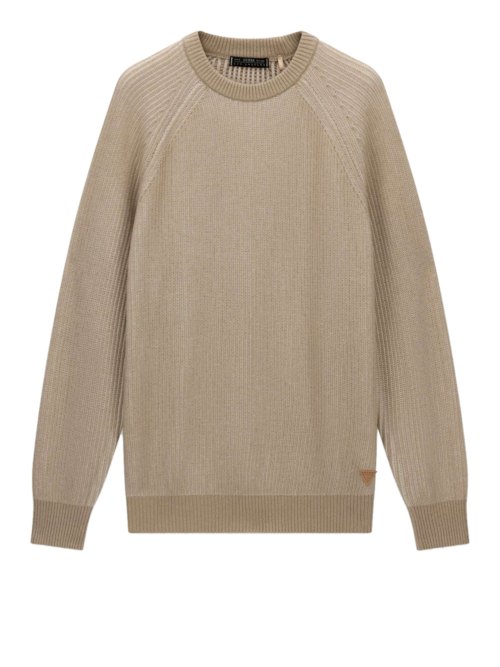 GUESS 2 USCITA Maglia Guess Niro Vanisè Stripes Raglan- Beige