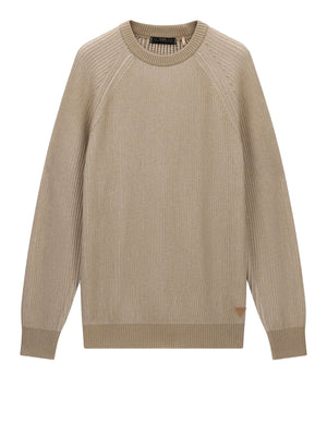 GUESS 2 USCITA Maglia Guess Niro Vanisè Stripes Raglan- Beige