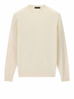 GUESS 2 USCITA Felpa Guess Nial Cn Ls Diamond Stitch - Bianco