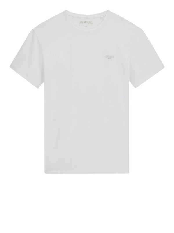 GUESS 2 USCITA T-Shirt Guess In Misto Cotone - Bianco