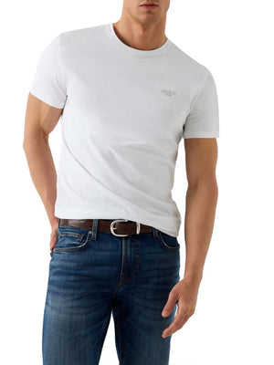 GUESS 2 USCITA T-Shirt Guess In Misto Cotone - Bianco