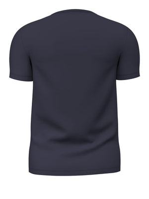 GUESS 2 USCITA T-Shirt Guess In Misto Cotone - Navy