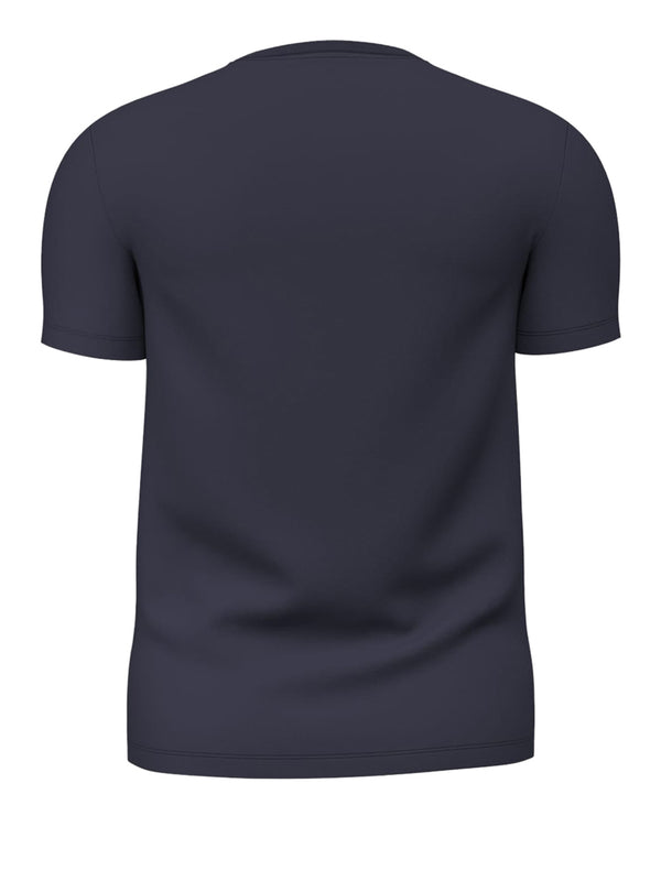 GUESS 2 USCITA T-Shirt Guess In Misto Cotone - Navy