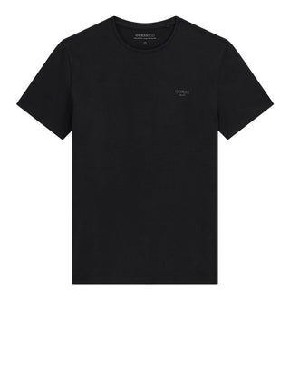 GUESS 2 USCITA T-Shirt Guess In Misto Cotone - Nero