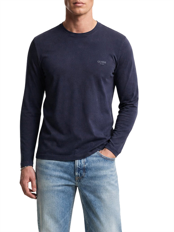 GUESS 2 USCITA T-Shirt Guess Core Extra Slim Blue