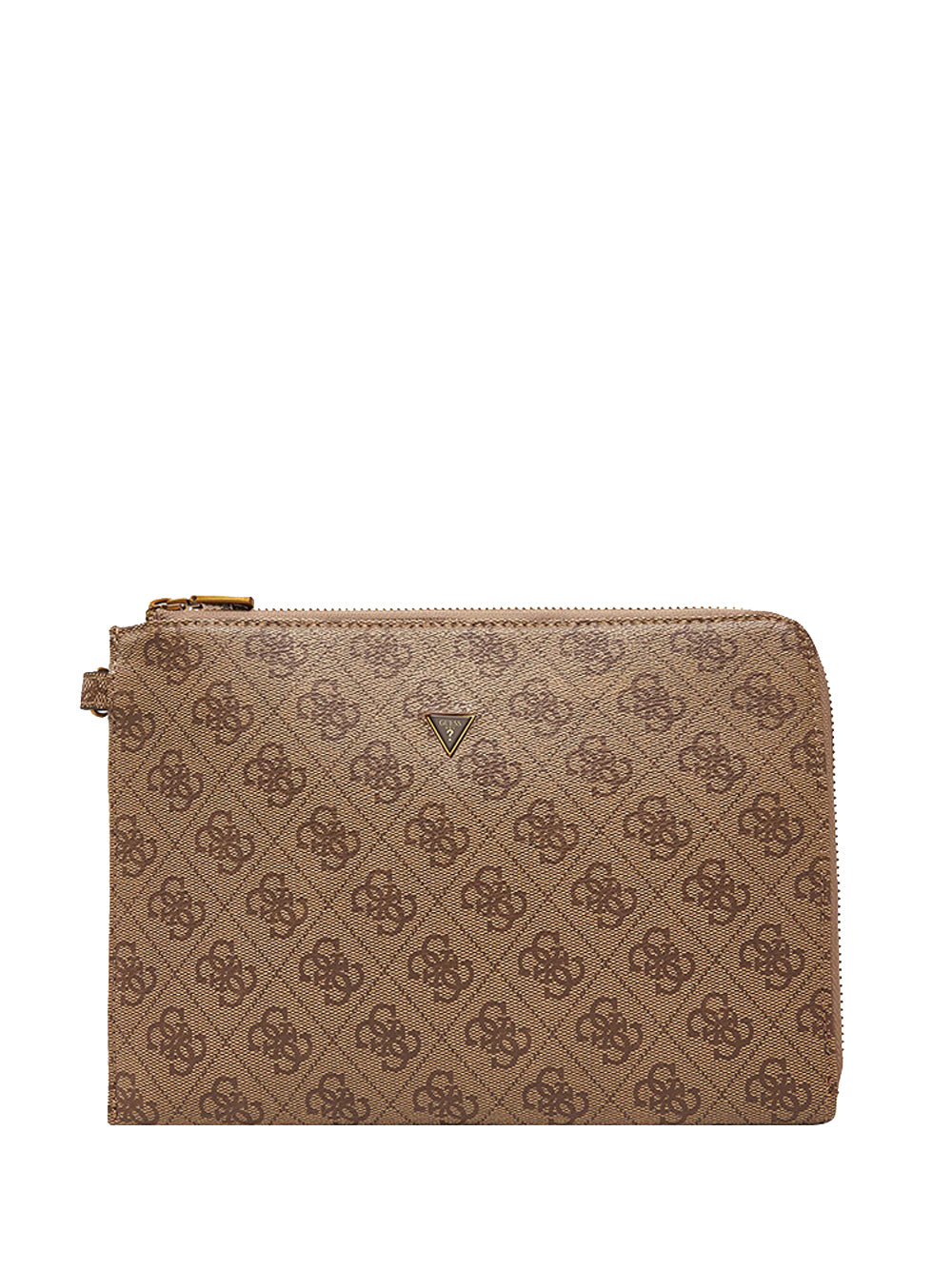 GUESS 2 USCITA Pochette Milano Medium Clutch Uomo - Beige
