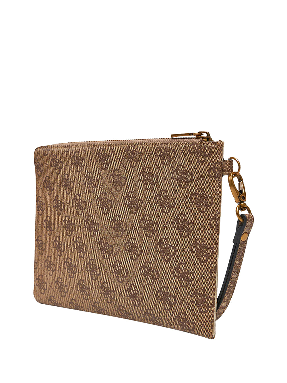 GUESS 2 USCITA Pochette Milano Medium Clutch Uomo - Beige