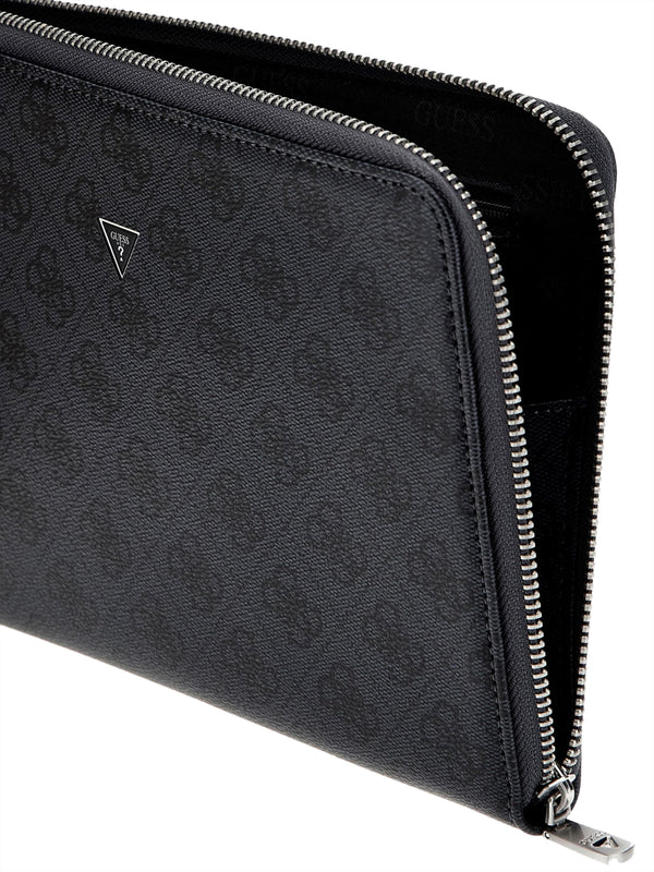 GUESS 2 USCITA Pochette Guess Milano Clutch - Black