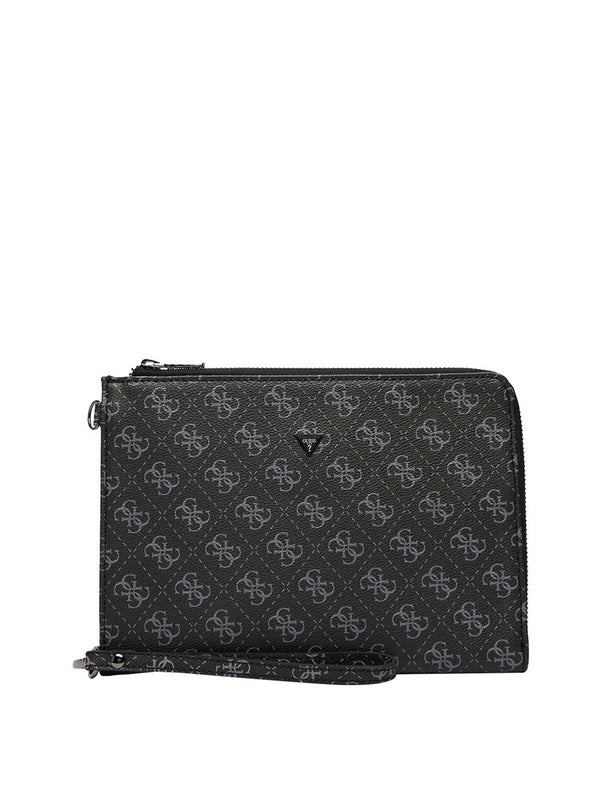 GUESS 2 USCITA Pochette Guess Milano Mini Clutch - Nero