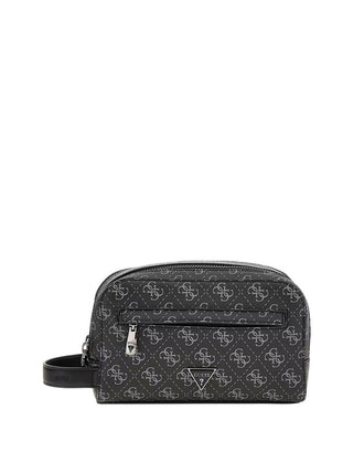 GUESS 2 USCITA Pochette Guess Milano 4G Logo - Nero