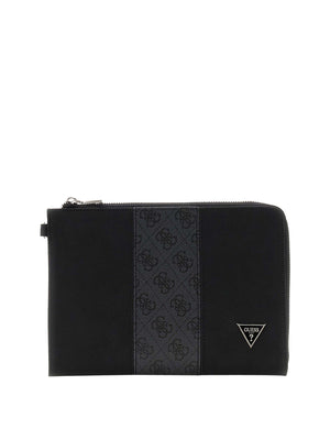 GUESS 2 USCITA Pochette Guess Sydney Clutch - Nero