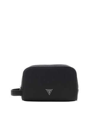 GUESS 2 USCITA Pochette Sydney Small Necessaire Nero