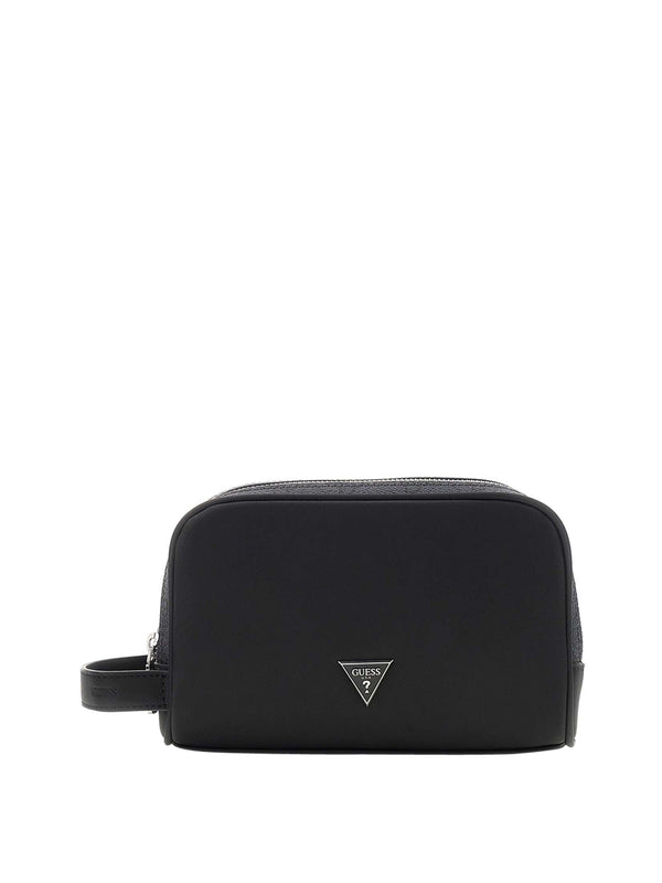GUESS 2 USCITA Pochette Sydney Small Necessaire Nero