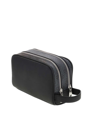 GUESS 2 USCITA Pochette Sydney Small Necessaire Nero