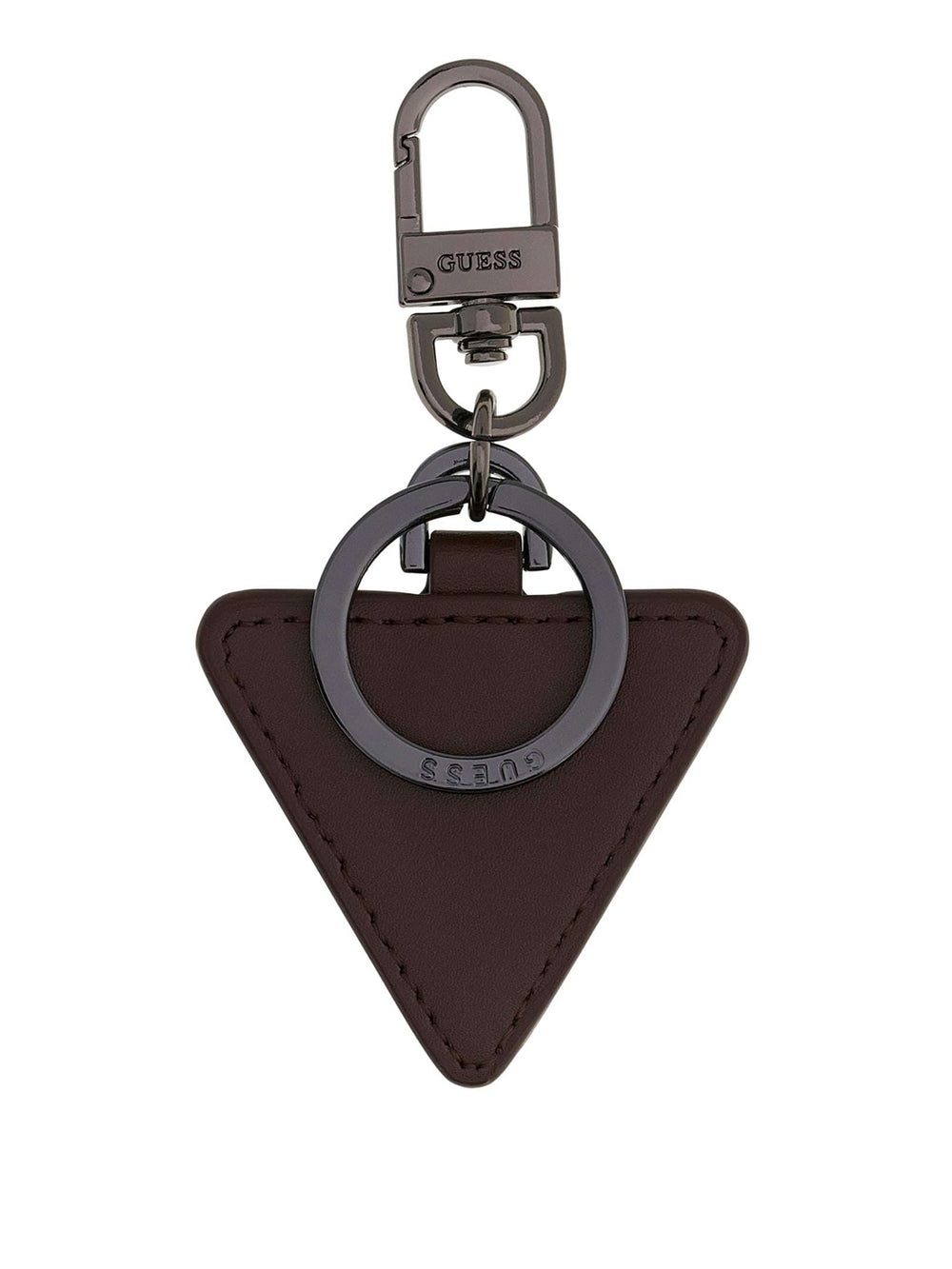 GUESS 2 USCITA Portachiavi Guess Con Logo Grigio Scuro