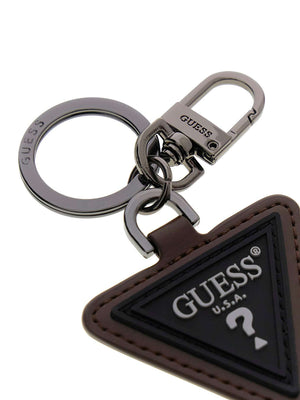 GUESS 2 USCITA Portachiavi Guess Con Logo Grigio Scuro